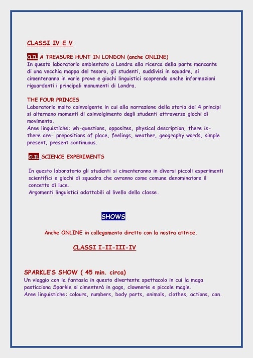 Prima locandina pagina due