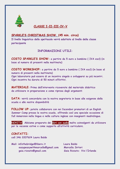 Prima locandina pagina tre