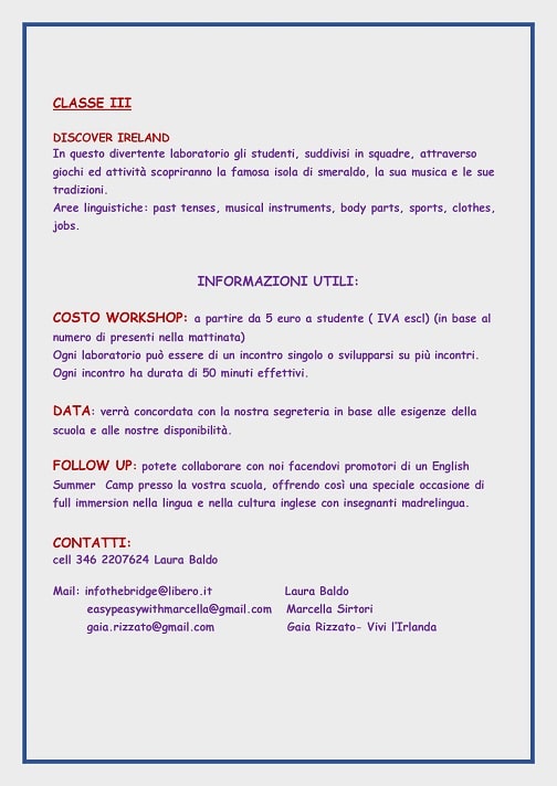 Seconda locandina pagina due